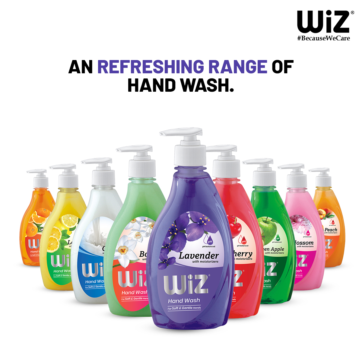 Ph-balance Wiz Hand Wash Refill Can 5l