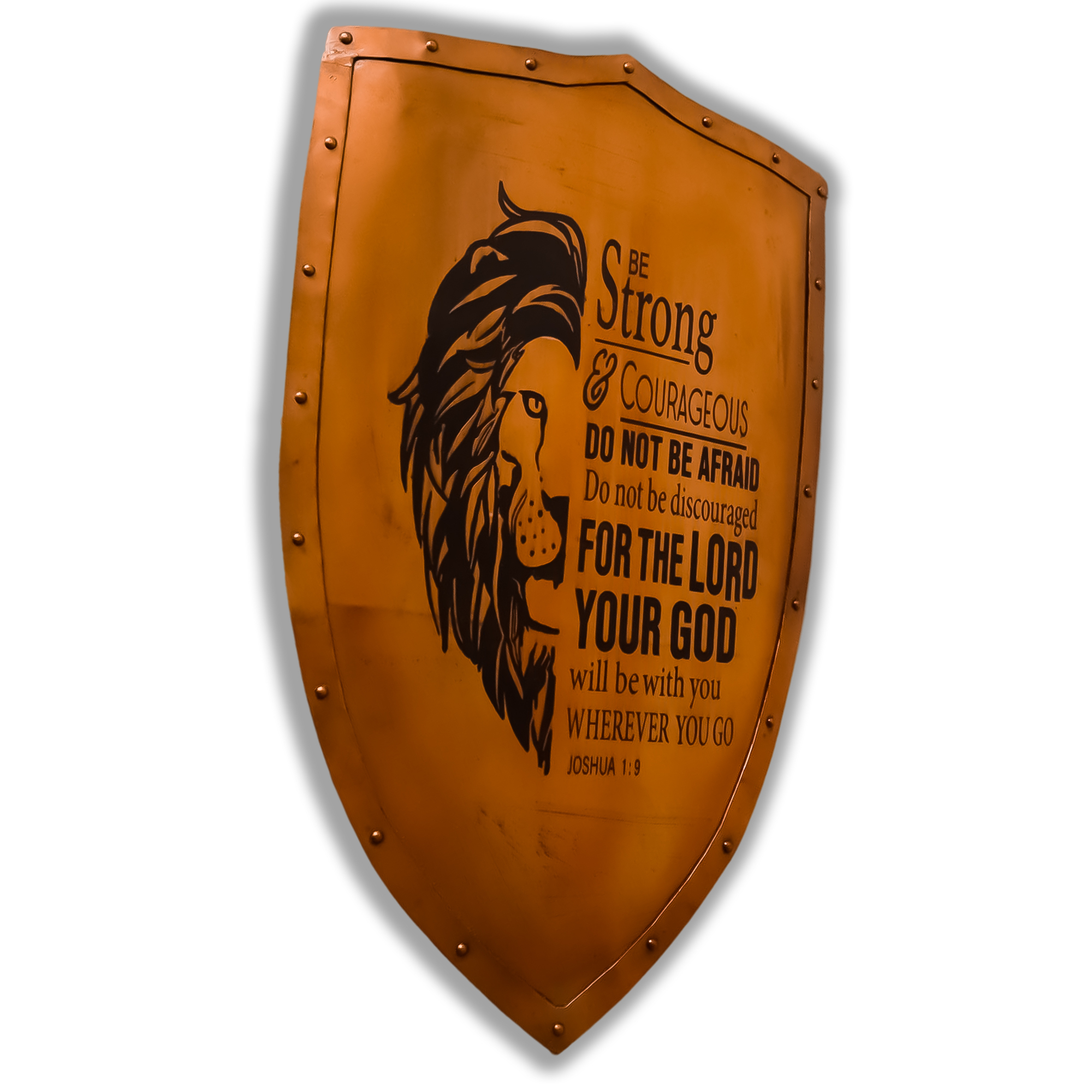 Medieval Heavy Lion Shield Templar Battle Armor Shield Replica Wall Decor Gift Medieval Knight Steel Shield