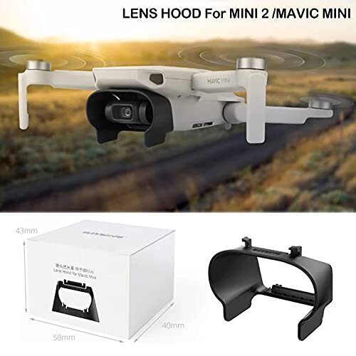 Lens Hood Sunhood Dji Mavic Mini Accessory Sunshade Gimbal Guard Compatible With Dji Mavic