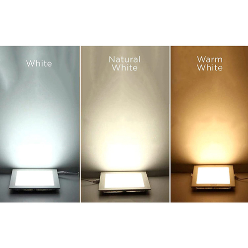 व्हाइट 3 इन 1 22w एलईडी पैनल लाइट