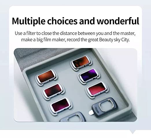 Mini Camera Filters For Dji Mavic Mini 1/2/se Drone 5 In 1 Lens Filters Set (Uv Ndpl 4/8/16/32) Dji Mavic Mini Lens Accessories(uv/ndpl)