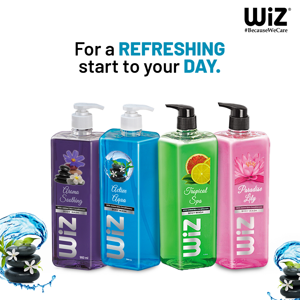 Wiz Classic Body Wash Refill Can- 5l Age Group: Suitable For All Ages
