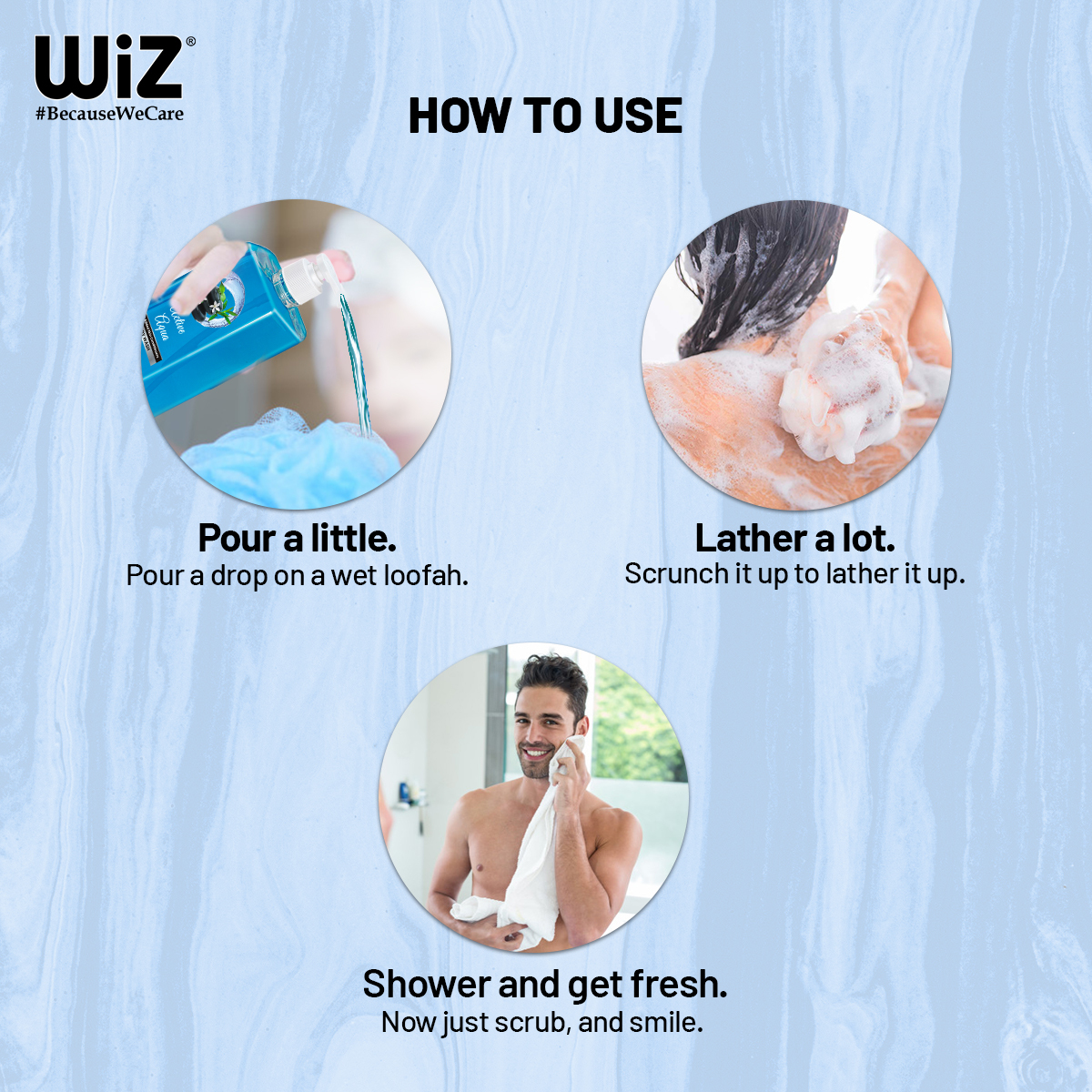 Wiz Classic Body Wash Refill Can- 5l Age Group: Suitable For All Ages