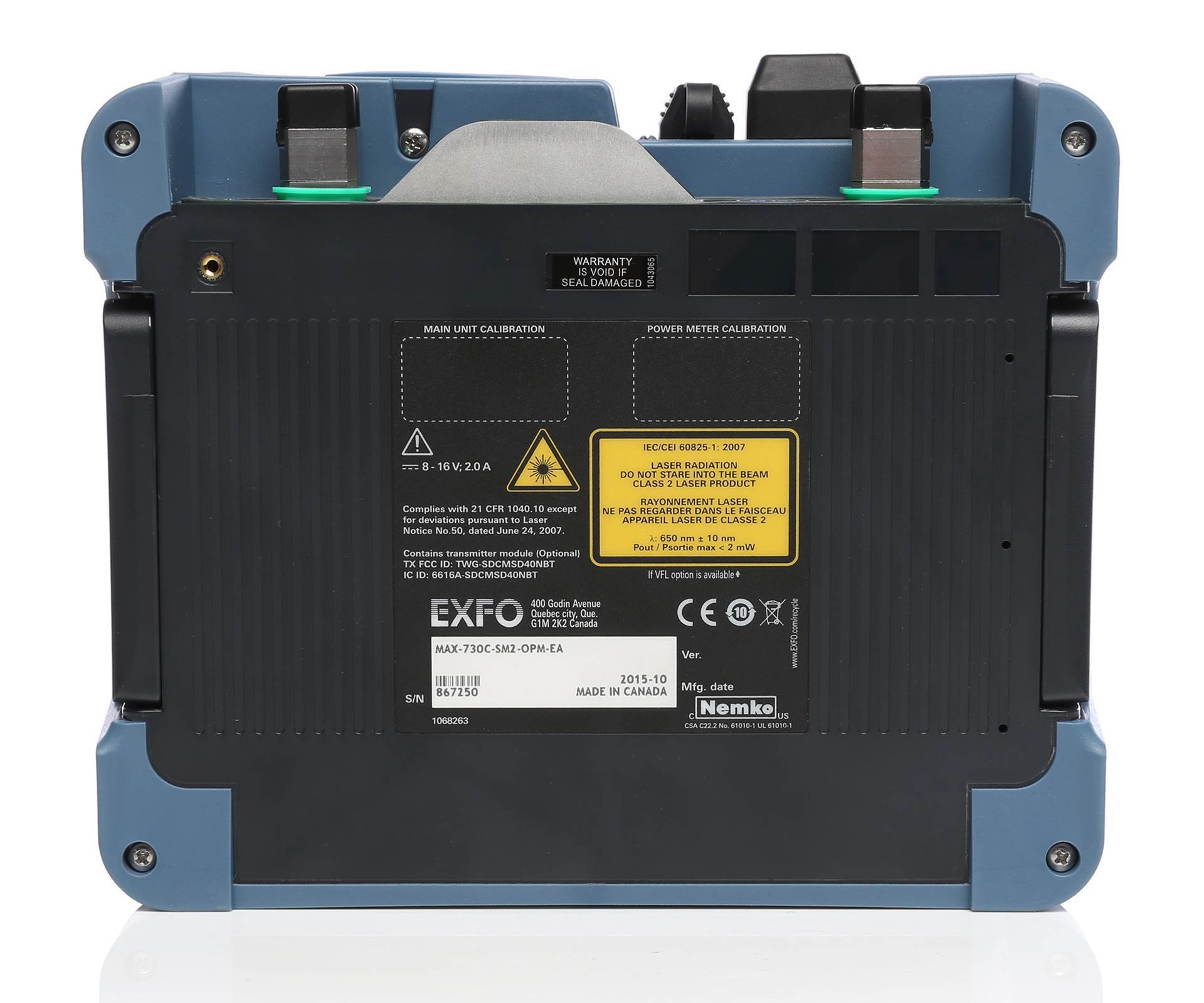 Expo Maxtester 730c Pon Otdr Application: Commercial & Industrial