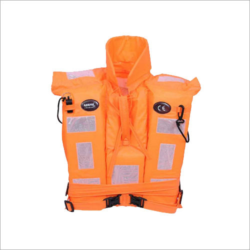 Orange Karma Art Full Body Life Jacket