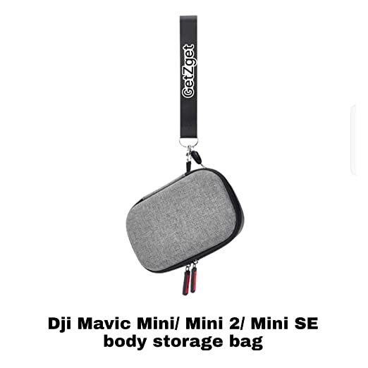 Case For Mavic Mini Compatible With Dji Mavic Mini And Dji Mini Se Imported Carrying Case Best For Air Travel (Combo Case For Drone And Rc) Warranty: Yes