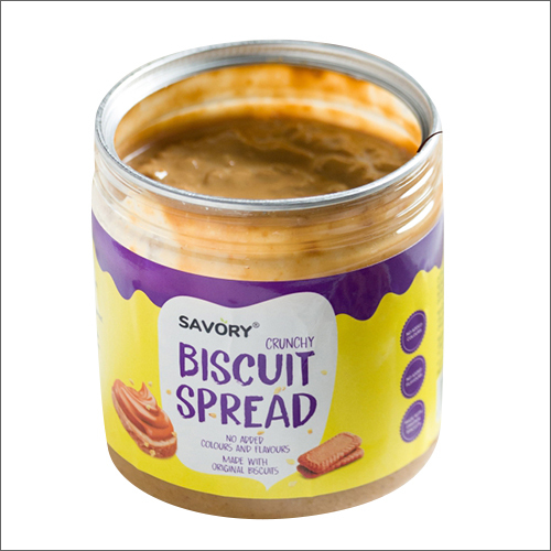 Crunchy Biscuit Spread - Creamy Texture, Raw Milk Base | No Additives, Irresistible Buttery Flavor, Ideal For All Ages