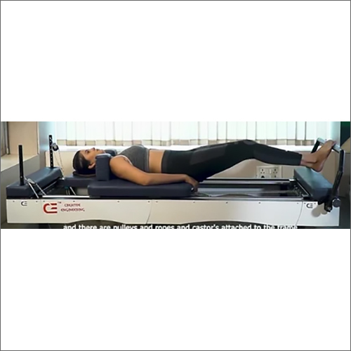 Black Pilates Exercise Machine