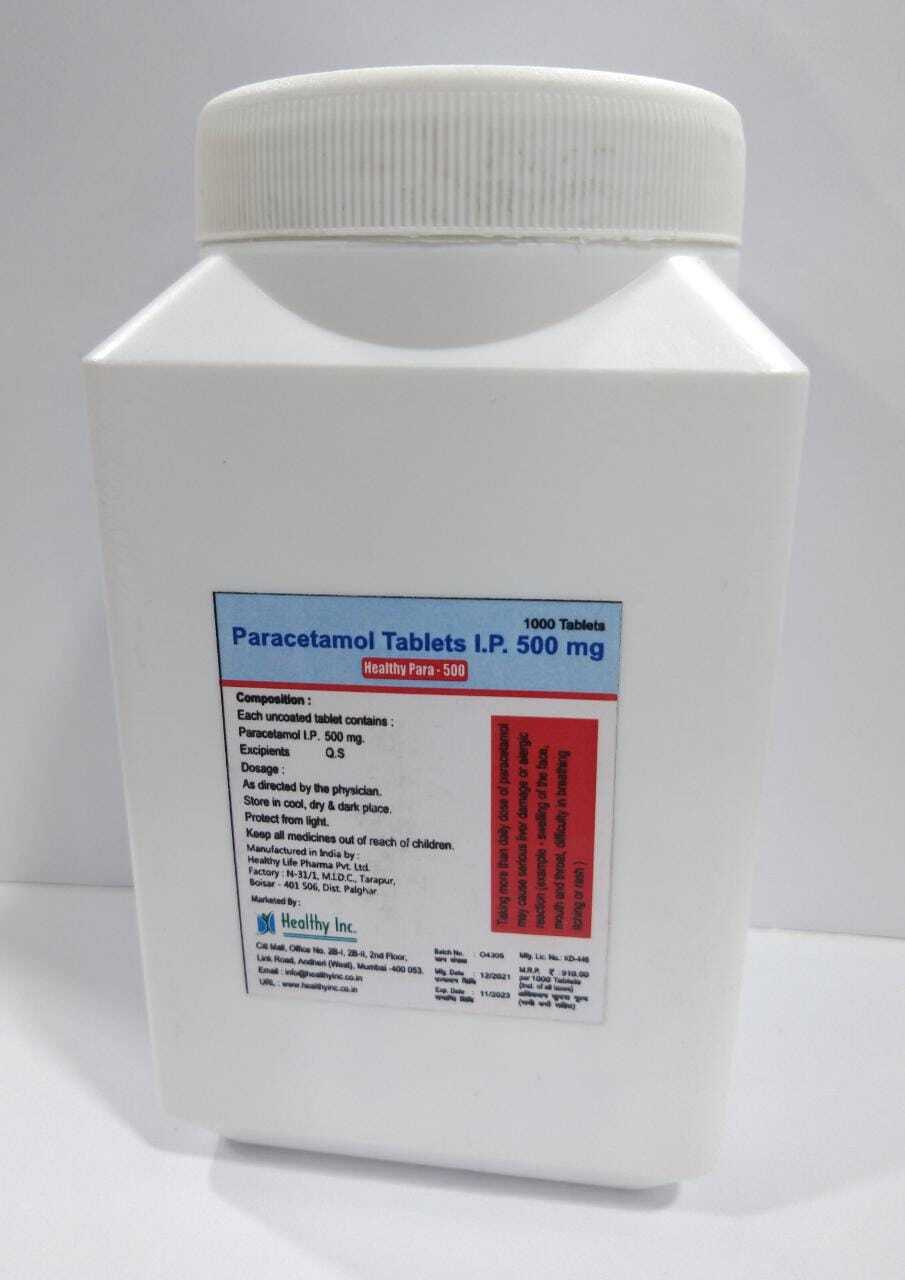 Paracetamol Tablets Generic Drugs