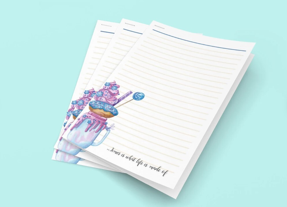 Any Customization Required Writing Pads