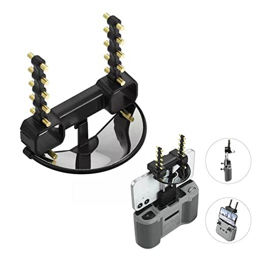 2 In 1 Parabolic Yagi Antenna For Remote Controller Antenna Range Extender - Color: Black