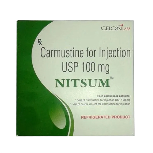 Carmustine Injection USP - 100 MG Concentration | Intravenous Administration for Effective Treatment