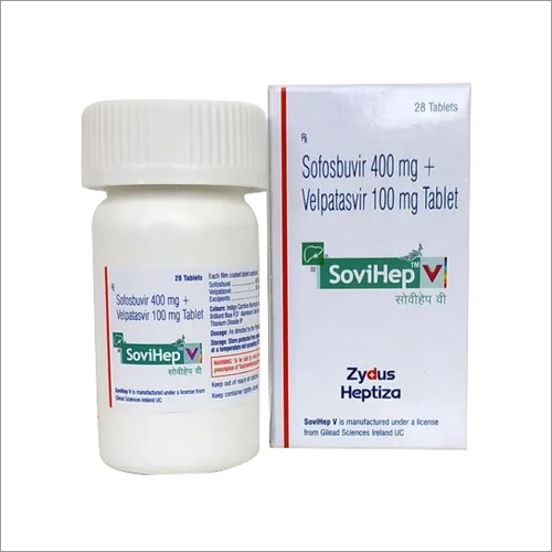 Sofosbuvir 400 MG Velpatasvir 100 MG Tablets