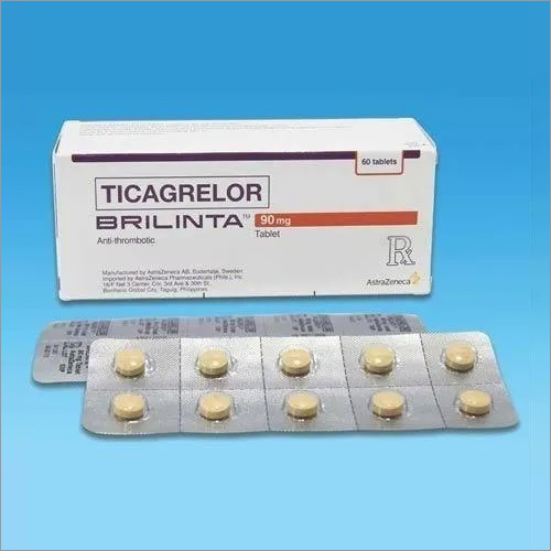 90 MG टिकाग्रेलर टैबलेट