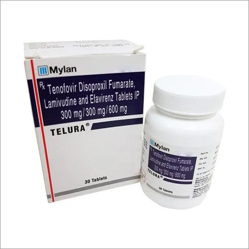 Tenofovir Disoproxil Fumarate Lamivudine और Efavirenz Tablets Ip