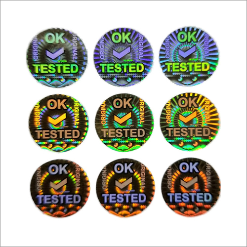 Security Printed Holograms - Acrylic Material, Customized Size & Color , Waterproof & Rigid With Eye-catching 3d Effects