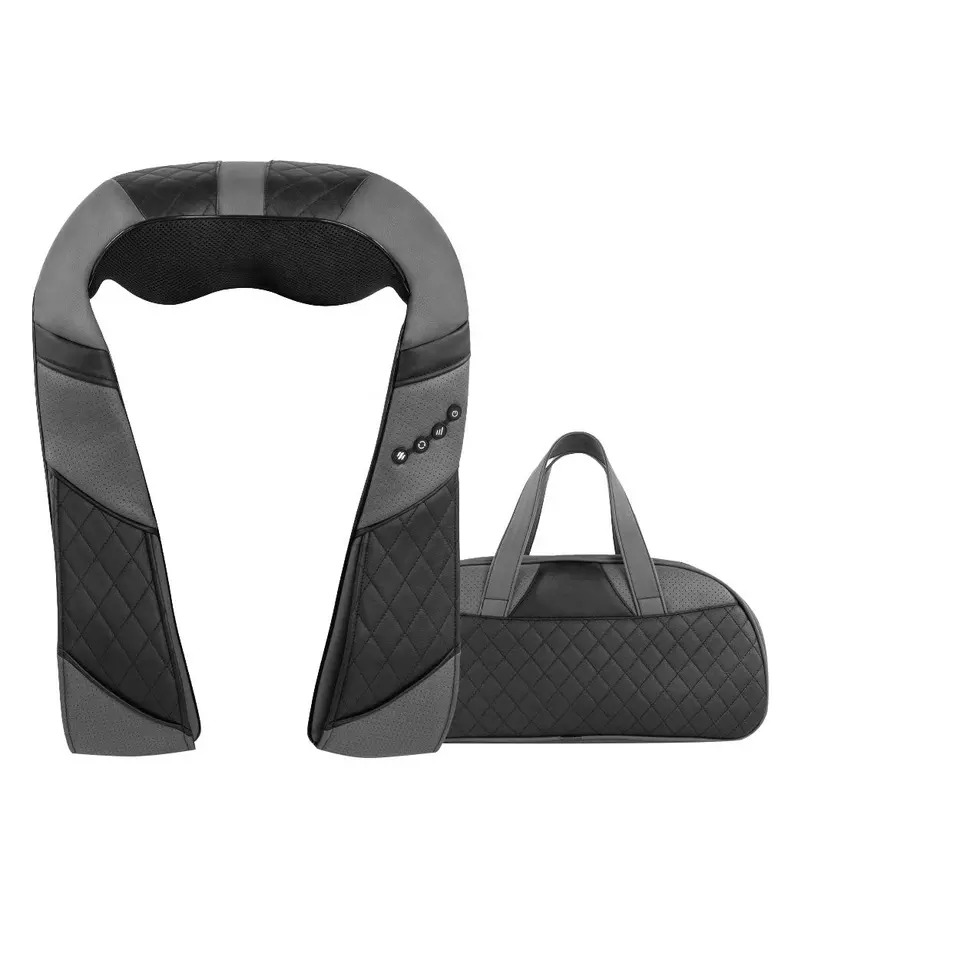 Back Massager - Ergonomic Design, Adjustable Intensity Levels, Heat Functionality, Portable Size