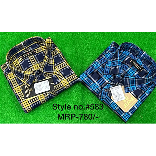 वॉशेबल मेन्स रेगुलर वियर शर्ट