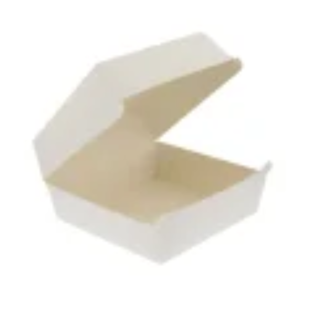 Clamshell And Tray Cartons - Premium Duplex Board, Customized Size Options | Glossy Lamination, Uv Offset Printing For Fast Food And Bakery Packaging