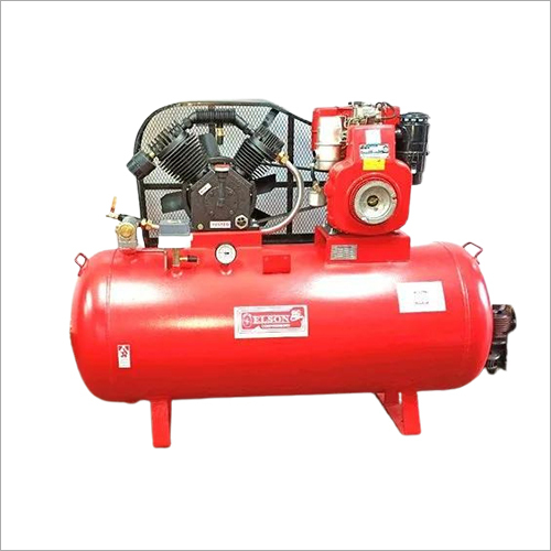 टू स्टेज ड्रिवेन एयर कंप्रेसर