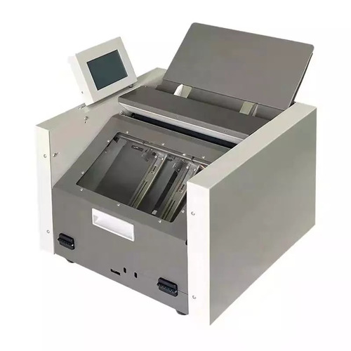 Binding Machine - Steel and Plastic, 40x30x20cm, Gray | 220V Power, 200 Sheets Capacity, 20kg Weight, 1 Year Warranty