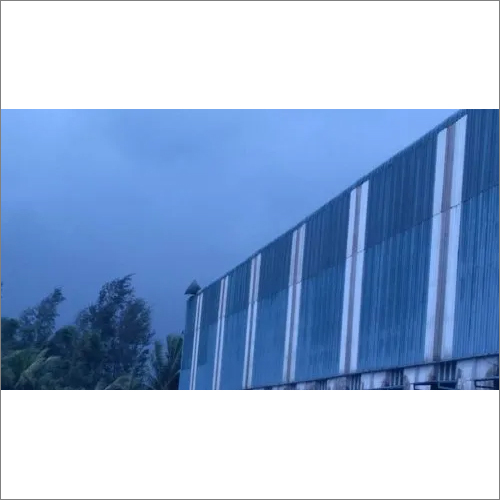 Blue Colour Coated Roofing Sheet