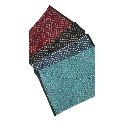 Glossy Door Mat - Polyester Material, Rectangular Shape, Multicolor Design | Suitable for Door, Floor, and Home Use