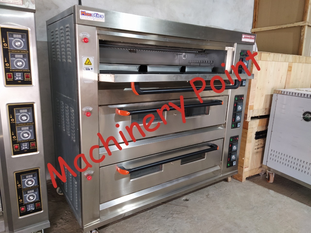 3 Deck 9 Tray Gas Oven Luxury Model - Automatic Grade: Fully Automatic