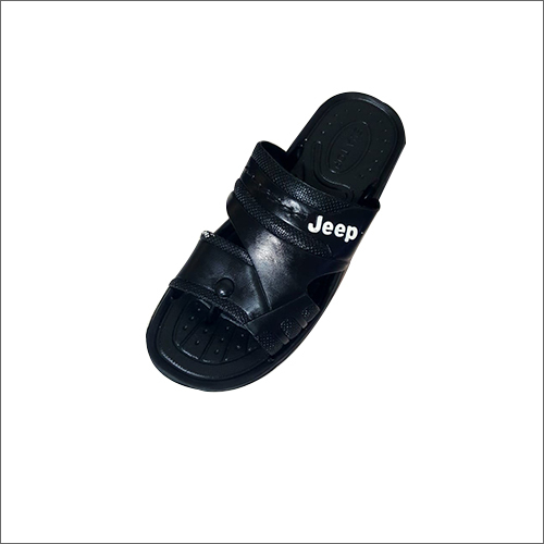 Mens Rubber Slippers - Rubber, Customized Size, Pu Upper Material | Available In Multiple Colors, Comfortable And Versatile Design