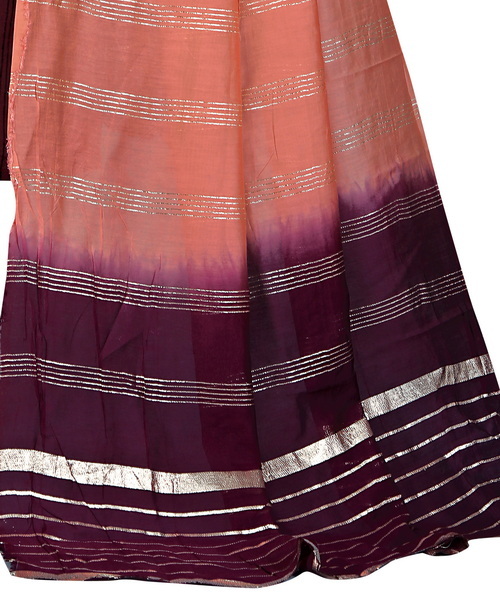 Kurti Set - Rayon, M L Xl Xxl Sizes, Morpich And Maroon Colors - Embroidered Dobby Texture, Washable Quality