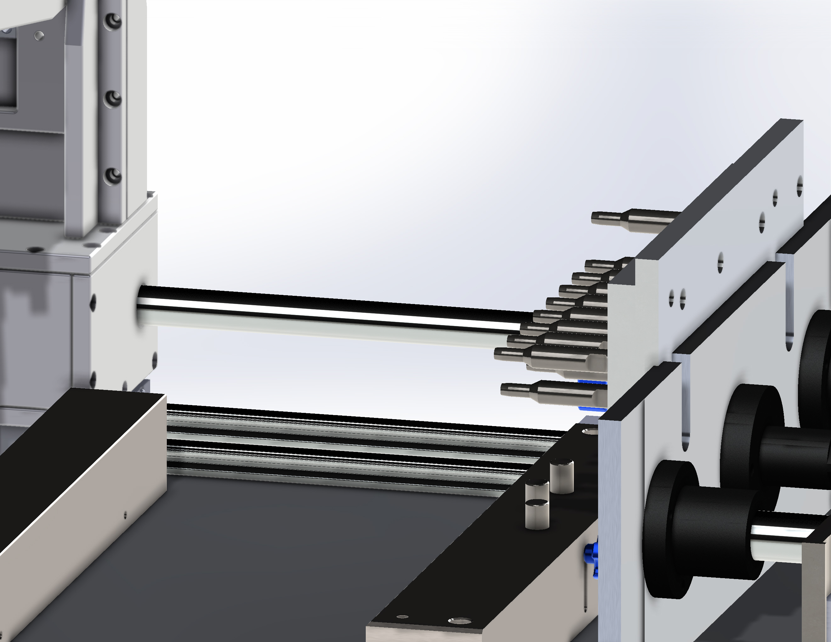 Low Noise Air Flushing Machine For Copper Coils