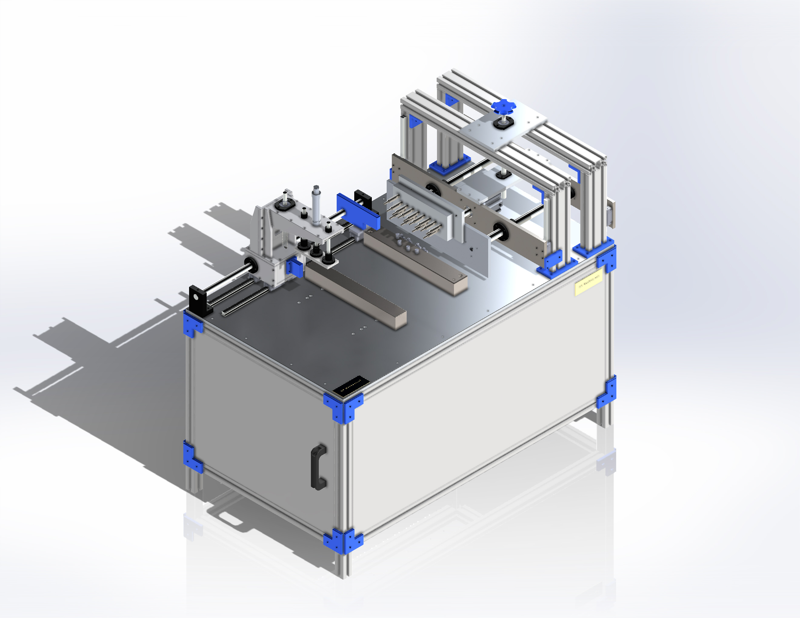 Low Noise Air Flushing Machine For Copper Coils