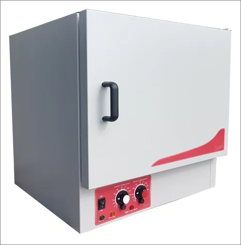 Red And White Calibration Lab Oven