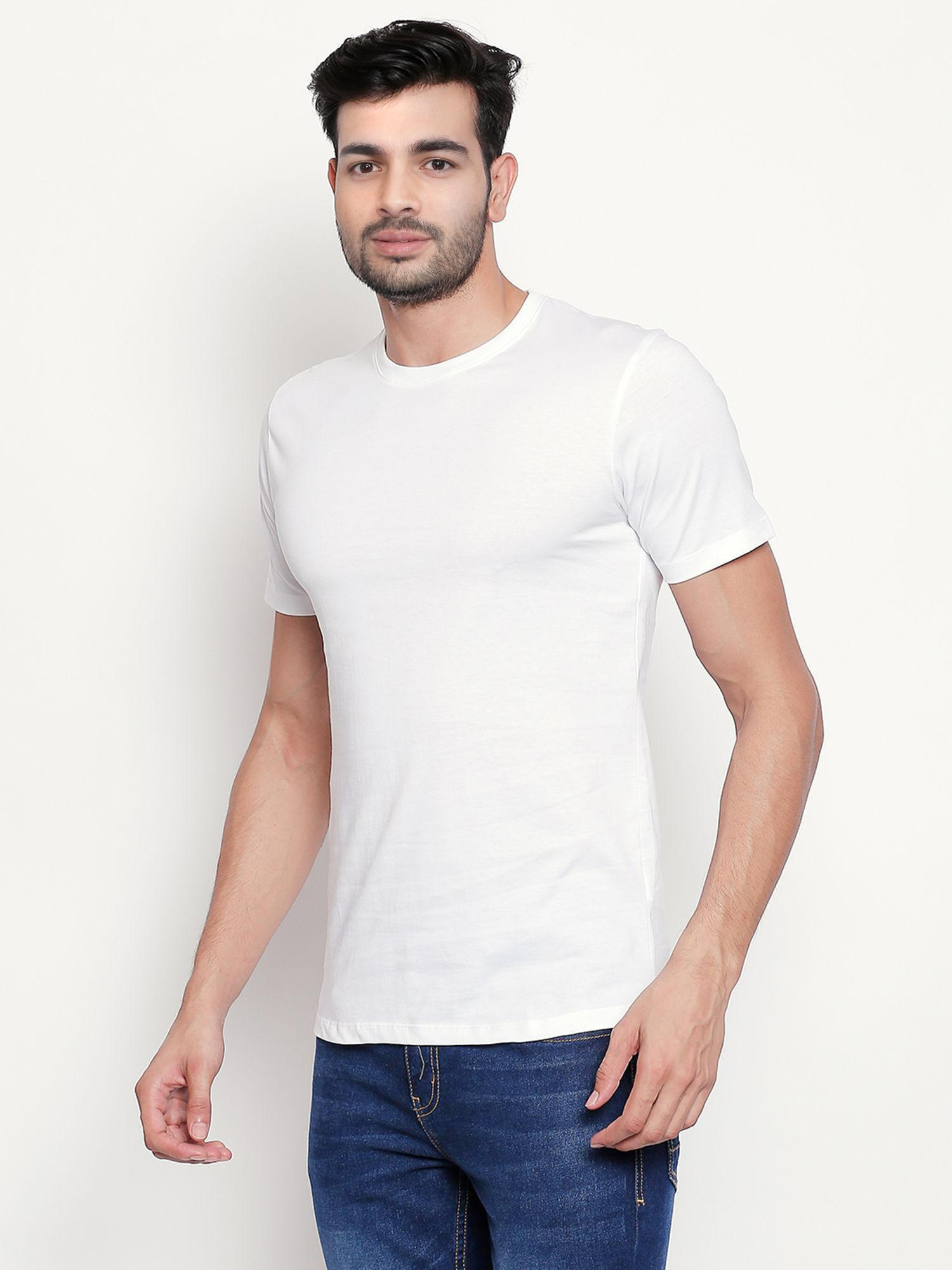 Cotton Men Tshirt 160gsm - Soft Cotton Fabric, Yellow Color, O-neck Collar, Short Sleeves, Plain Pattern - Suitable For All Seasons And Occasions