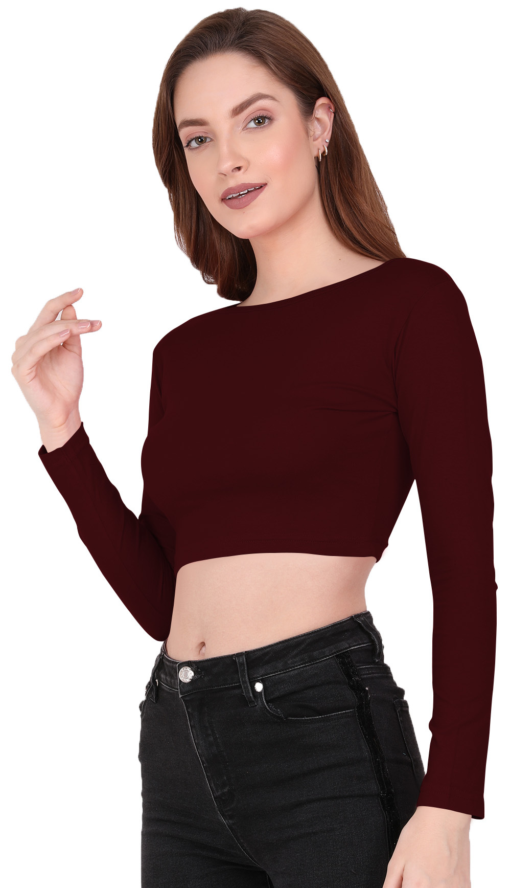 Womens Readymade Blouse - Cotton, Sizes: Xs-xxl, Many Colors, Full Sleeves, Plain Pattern, All Season | Ethnic Indian Style, Versatile Fashion