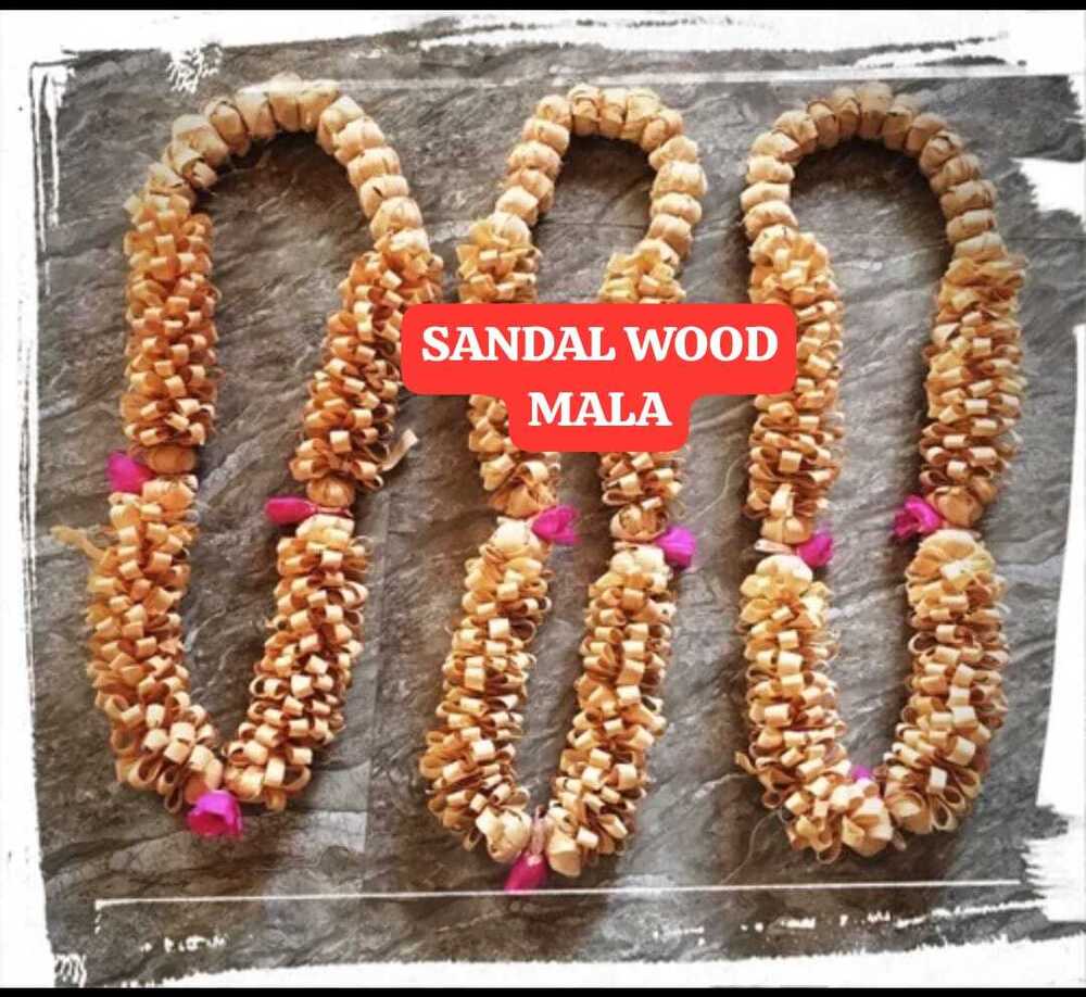 प्राकृतिक चंदन माला
