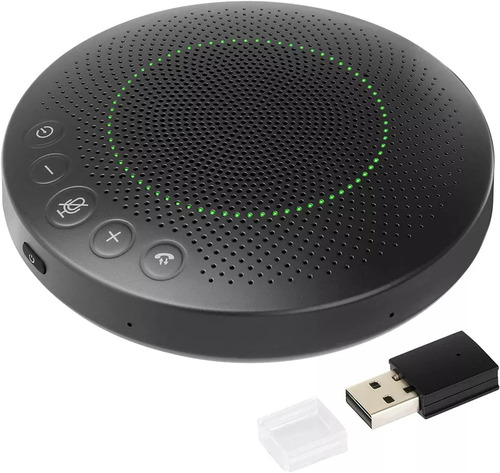 USB Speakerphone - High-Performance Audio Quality, Noise-Cancellation Technology, Compact Design, USB Connectivity