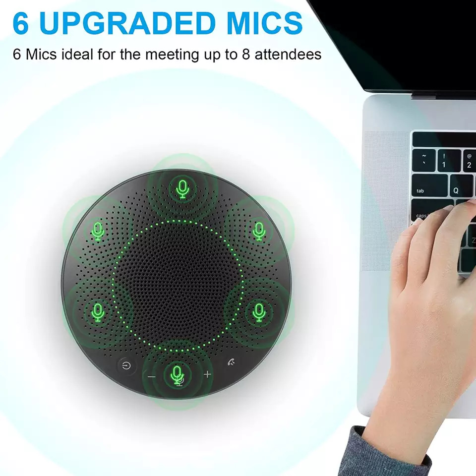 Usb Speakerphone - High-performance Audio Quality, Noise-cancellation Technology, Compact Design, Usb Connectivity