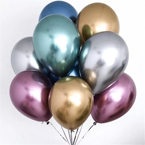 Party Balloons - Latex Material, 12-Inch Size , Vibrant Colors for Every Celebration