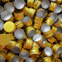 गोल्डन प्लेन एल्युमिनियम कैप