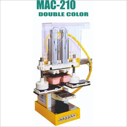 Double Colour Pad Printing Machine - Mild Steel, 485x760x810 mm , 1200 Printing Speed, Semi-Automatic, 1 Year Warranty