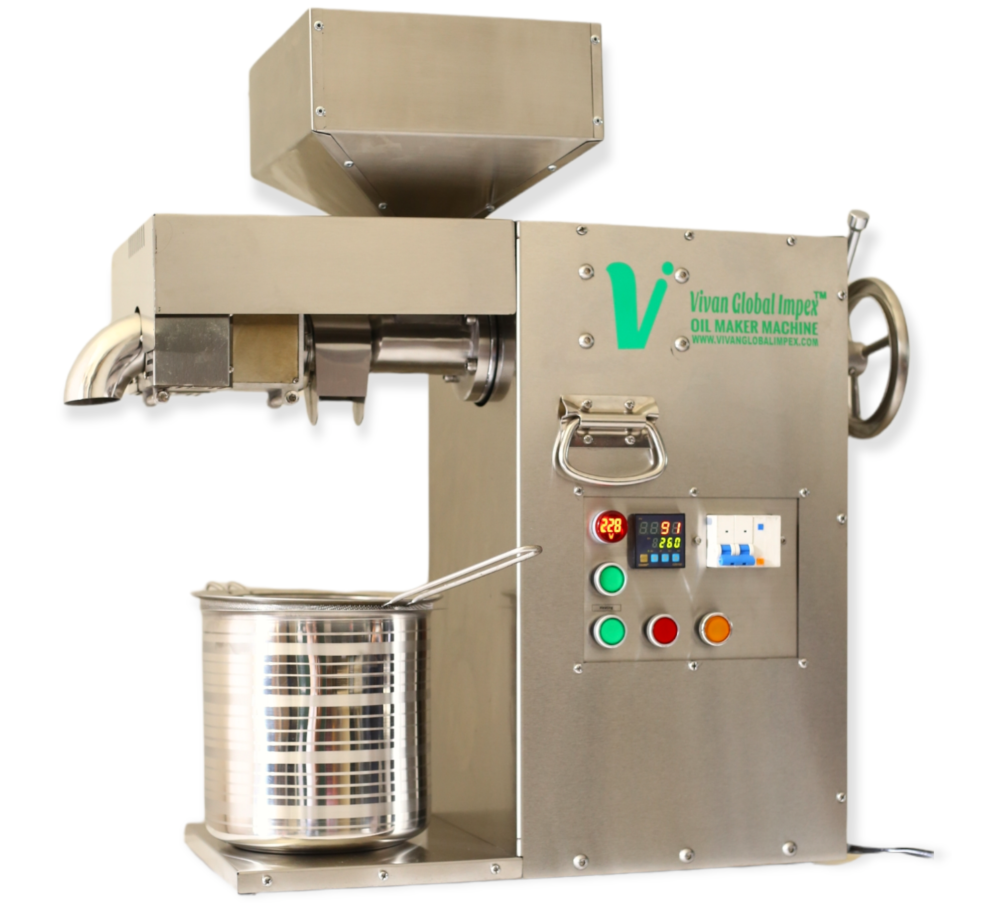 Automatic Mini Commercial Oil Press Machine Vgi 2500