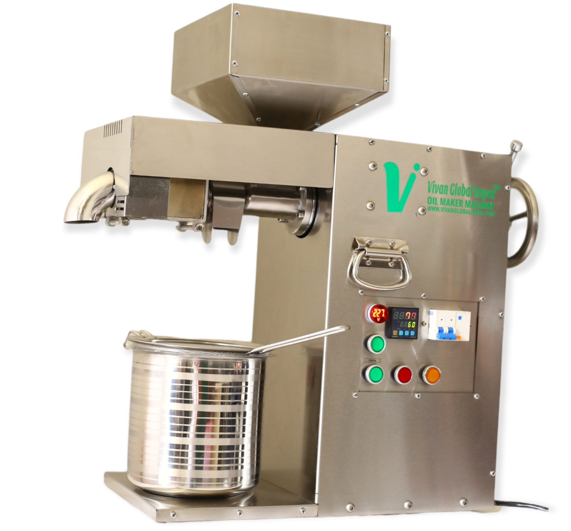 Automatic Mini Commercial Oil Press Machine Vgi 2500