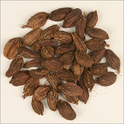Large Cardamom - Grade A Solid Black Pieces | Raw Processing, 1-Year Shelf Life, Cool & Dry Storage