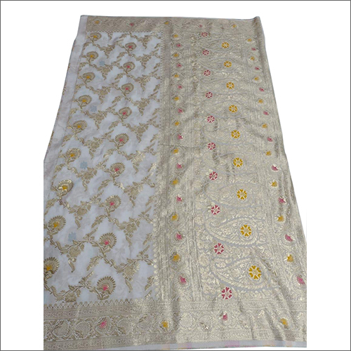 Multicolor Ladies Viscose Jacquard Saree