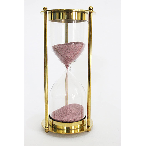 Golden Brass Sand Timer Hourglass