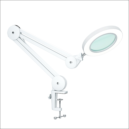 Circular Magnifier Lamp - 4-12 Inch Diameter, 2x-10x Magnification | LED/Fluorescent/Halogen Light Source, 360° Rotation, Shatter-resistant Lens