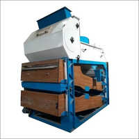 व्हाइट एंड ब्लू ऑटोमैटिक राइस क्लीनिंग मशीन