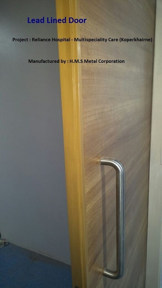 Lead Lined Doors - Color: Silver