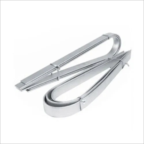 Earthing Strip - Galvanized Iron, 2-3 cm Width, 0.2-3.5 mm Thickness | Industrial Grade, Silver, Rectangular Shape, High Earthing Capacity